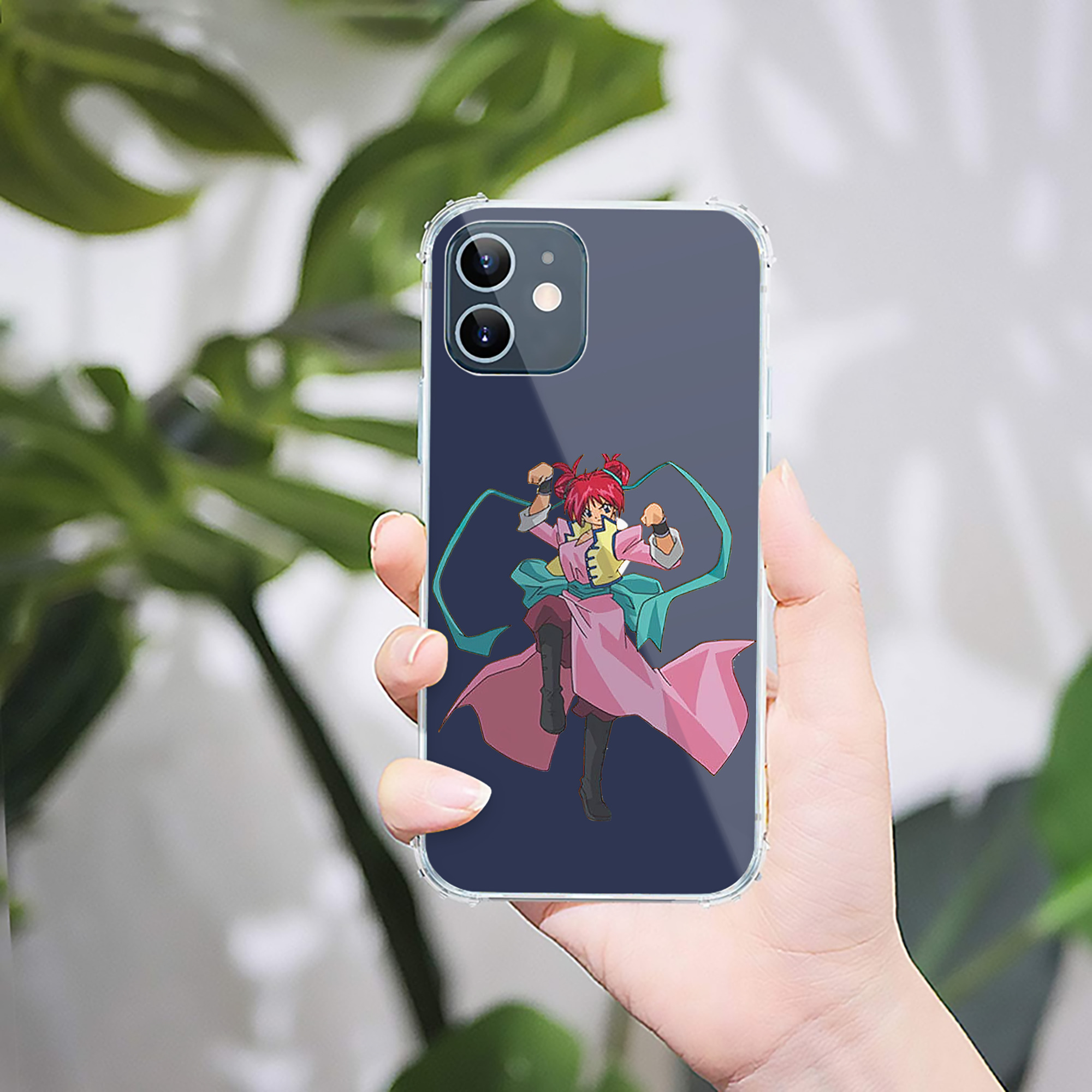 （画像用） 遊☆戯☆王 Yu-Gi-Oh! 【iPhone 12シリーズ対応】透明スマホケース（クリアソフトケース）